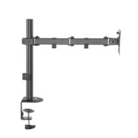 MXG BMA 12P Single Monitor Steel Articulating Monitor Mount Matte Black Price in Pakistan 2