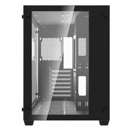 AIGO C285 Tempered Glass ATX Mid Tower Gaming Case Black Price in Pakistan 01