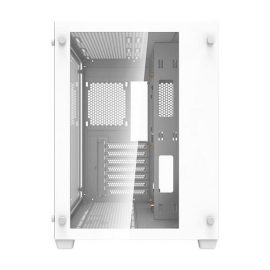 AIGO C285 Tempered Glass ATX Mid Tower Gaming Case White Price in Pakistan 02