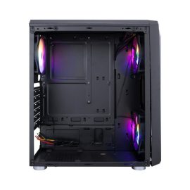 Boost Tiger RGB Mid Tower ATX with 3 RGB Fans Gaming Case Price in Pakistan 04