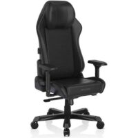 DXRacer Master Series MAS-I238S-N.N1-A3 V2 Microfiber Leather, 4D Armrests, Multi-functional Tilt, 3" Casters, High Density Mold Shaping Foam, 220lbs Recommended Weight Gaming Chair Black - Image 2