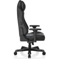DXRacer Master Series MAS-I238S-N.N1-A3 V2 Microfiber Leather, 4D Armrests, Multi-functional Tilt, 3" Casters, High Density Mold Shaping Foam, 220lbs Recommended Weight Gaming Chair Black - Image 4
