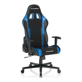 DXRacer Prince Series P132 Gaming Chair 1D Armrests with Soft Surface Blue and Black Price in Pakistan 01