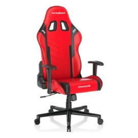 DXRacer Prince Series P132 Gaming Chair 1D Armrests with Soft Surface Red and Black Price in Pakistan 04