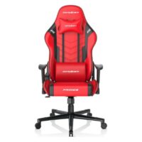 DXRacer Prince Series P132 Gaming Chair 1D Armrests with Soft Surface Red and Black Price in Pakistan