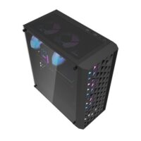 DarkFlash Aigo DK351 Luxury E ATX 4 ARGB Fans Included Gaming Case Black Price in Pakistan 04