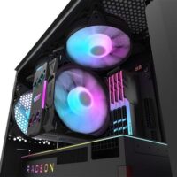 DarkFlash Aigo DK351 Luxury E ATX 4 ARGB Fans Included Gaming Case Black Price in Pakistan 05
