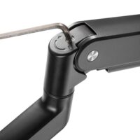 MXG BMA 12U Single Monitor Premium Aluminum Spring Assisted With 3.0 USB Cable Monitor Arm Matte Black Price in Pakistan 4