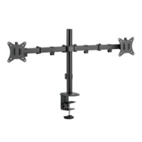 MXG BMA 24P Dual Monitor Steel Articulating Monitor Mount Matte Black Price in Pakistan 1