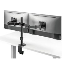 MXG BMA 24P Dual Monitor Steel Articulating Monitor Mount Matte Black Price in Pakistan 11