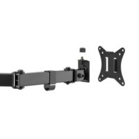 MXG BMA 24P Dual Monitor Steel Articulating Monitor Mount Matte Black Price in Pakistan 12