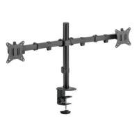 MXG BMA 24P Dual Monitor Steel Articulating Monitor Mount Matte Black Price in Pakistan 4