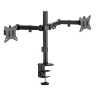 MXG BMA 24P Dual Monitor Steel Articulating Monitor Mount Matte Black Price in Pakistan 5