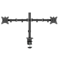 MXG BMA 24P Dual Monitor Steel Articulating Monitor Mount Matte Black Price in Pakistan 6
