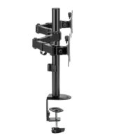 MXG BMA 24P Dual Monitor Steel Articulating Monitor Mount Matte Black Price in Pakistan 8