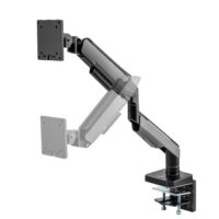 MXG HMA 12R Heavy Duty RGB Gaming Monitor Arm Matte Gray Price in Pakistan 4