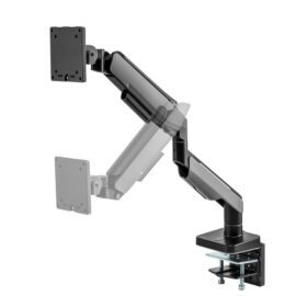 MXG HMA 12R Heavy Duty RGB Gaming Monitor Arm Matte Gray Price in Pakistan 4