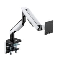 MXG HMA 12R Heavy Duty RGB Gaming Monitor Arm Matte White Price in Pakistan 3