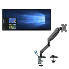 Dell U3417W 34 With MXG BMA 12U Single Monitor Arm Price in Paksitan