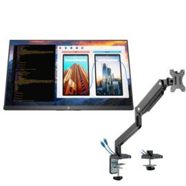 HP Z27 Monitor MXG BMA 12U Single Monitor Arm