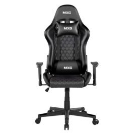 MXG GCH 01 Large Diamound Quilted PU with Headrest and Lumbar Support Gaming Chair Black Price in Pakistan 02