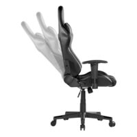 MXG GCH 01 Large Diamound Quilted PU with Headrest and Lumbar Support Gaming Chair Black Price in Pakistan 05