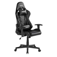 MXG GCH 01 Large Diamound Quilted PU with Headrest and Lumbar Support Gaming Chair Black Price in Pakistan