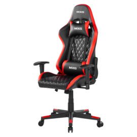 MXG GCH 01 Large Diamound Quilted PU with Headrest and Lumbar Support Gaming Chair Red Black Price in Pakistan 01