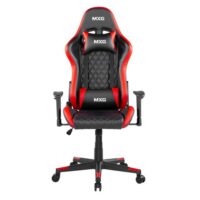 MXG GCH 01 Large Diamound Quilted PU with Headrest and Lumbar Support Gaming Chair Red Black Price in Pakistan 02