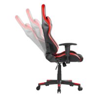 MXG GCH 01 Large Diamound Quilted PU with Headrest and Lumbar Support Gaming Chair Red Black Price in Pakistan 05