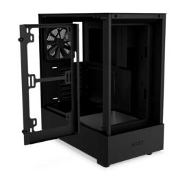 NZXT H5 Flow Compact Mid Tower Airflow Case Black 04