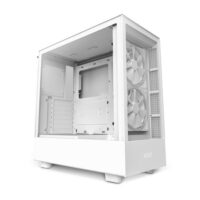 NZXT H510 Elite Mid Tower Case Matte White