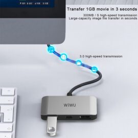 WIWU Alpha C2H Type C Hub Price in Pakistan 03