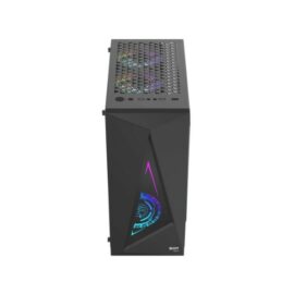 Boost Jaguar With 3 ARGB Fans Gaming Case Black 02