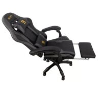 Boost Surge With Footrest Gaming Chair Black Gray 05