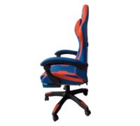 Boost Surge With Footrest Gaming Chair Blue Red 02