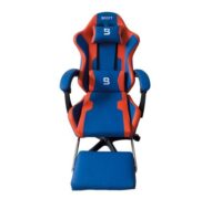 Boost Surge With Footrest Gaming Chair Blue Red 04