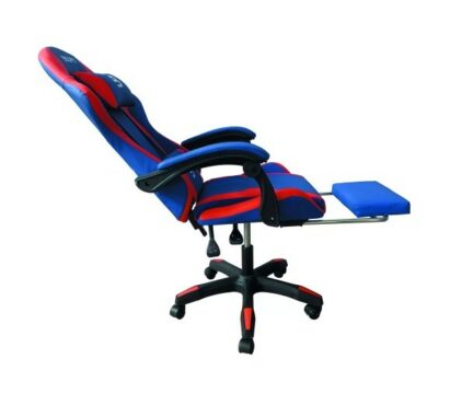 Boost Surge With Footrest Gaming Chair Blue Red 05