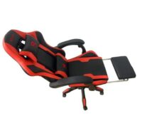 Boost Surge With Footrest Gaming Chair Red Black 04