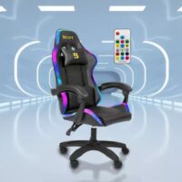 Boost Velocity RGB Gaming Chair Full Black 07