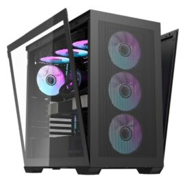 DLX4000 Mesh Selection PC Case Black 04