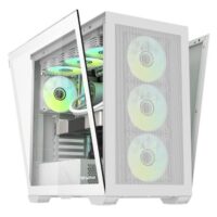 DLX4000 Mesh Selection PC Case White 04
