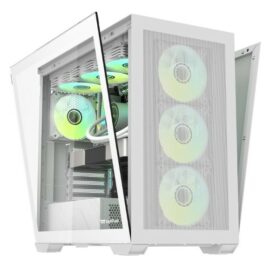 DLX4000 Mesh Selection PC Case White 04