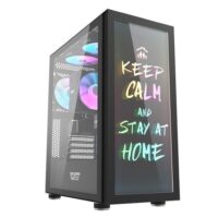 DarkFlash DK210 Graffiti ATX Gaming Case Black 4