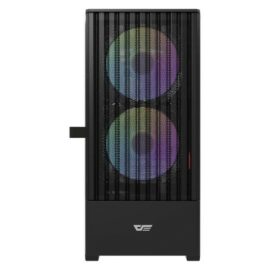 DarkFlash DK415 M ATX PC Gaming Case Black 02