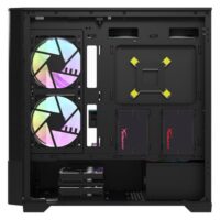 DarkFlash DK415 M ATX PC Gaming Case Black 06
