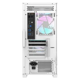 DarkFlash DK415 M ATX PC Gaming Case White 03
