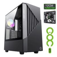 GameMax Conctac COC Mid Tower Gaming Case Black