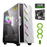GameMax Diamond COC E ATX Gaming Case White Price in Pakistan