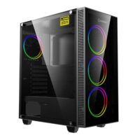 GameMax Draco XD With Dual RING ARGB Fan Mid Tower Gaming Case Price in Pakistan